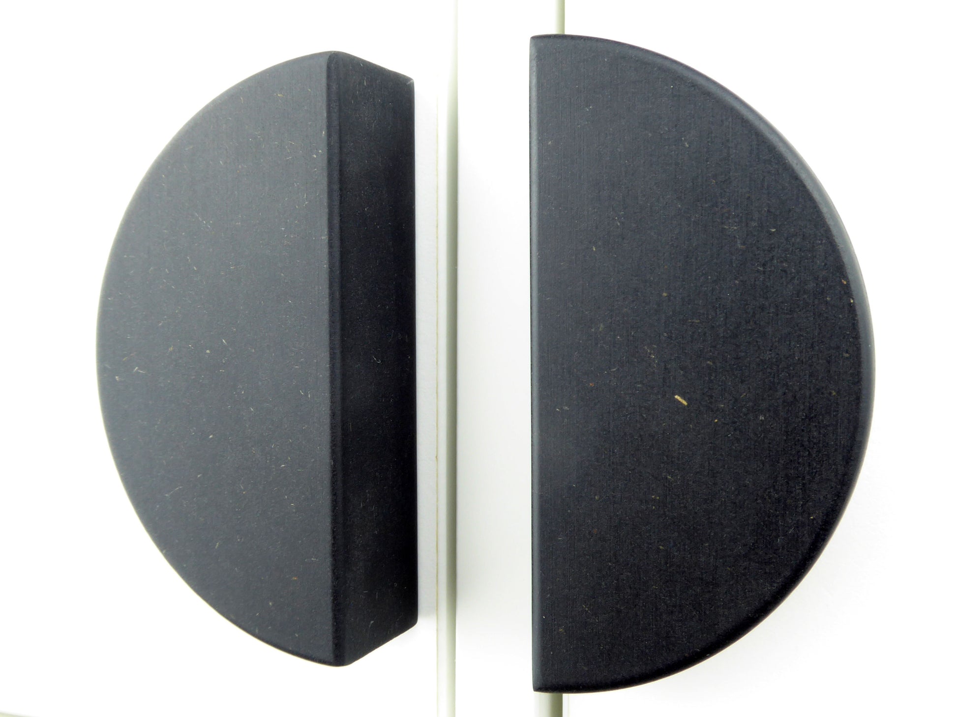 black wood japandi cupboard handles