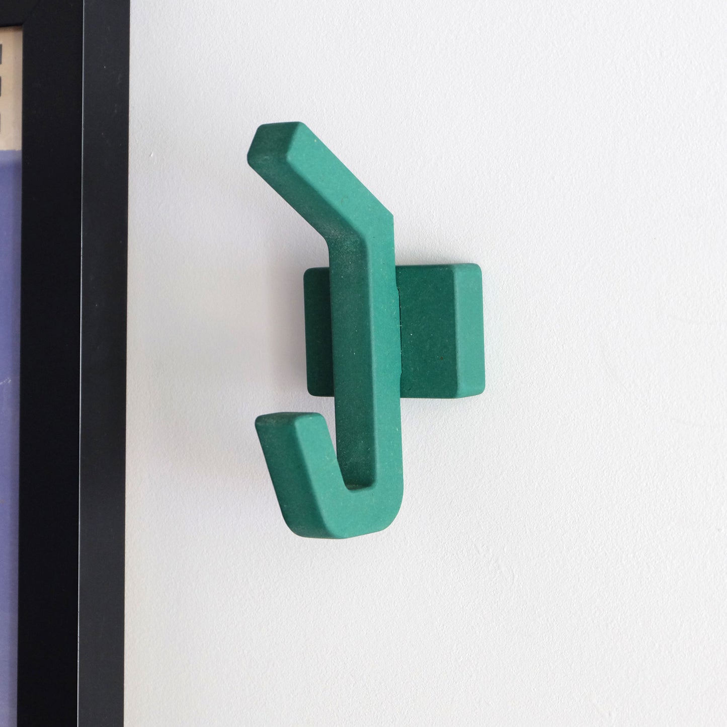 TOPO wooden wall hook - single - various colours