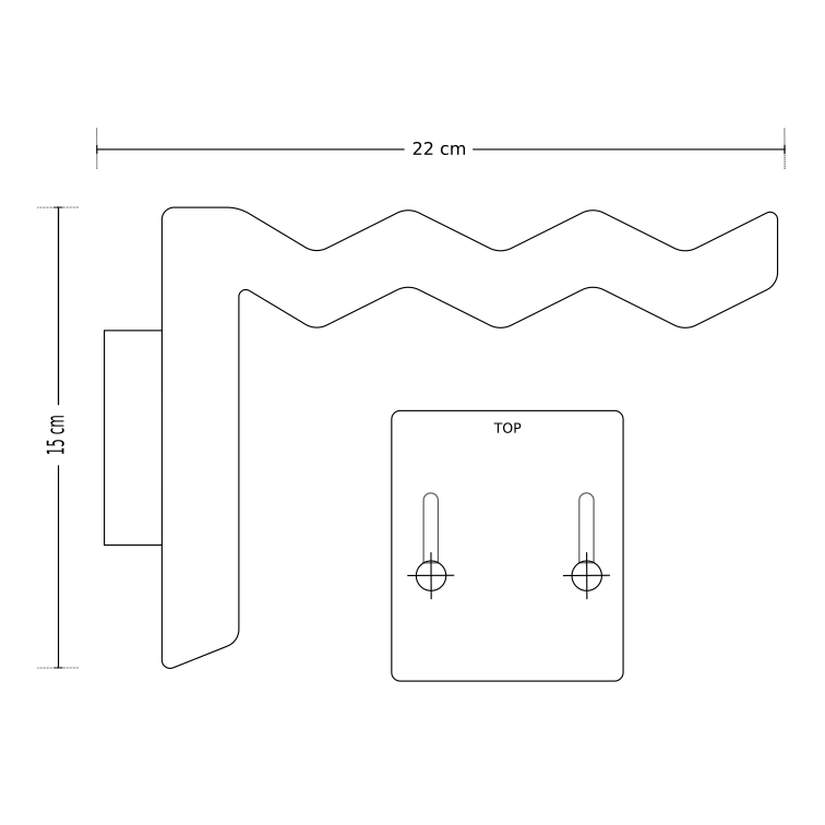 diy wall light bracket