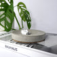 grey concrete bedside tray