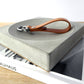 Chunky square concrete tray - natural grey or white