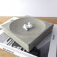 Chunky square concrete tray - natural grey or white