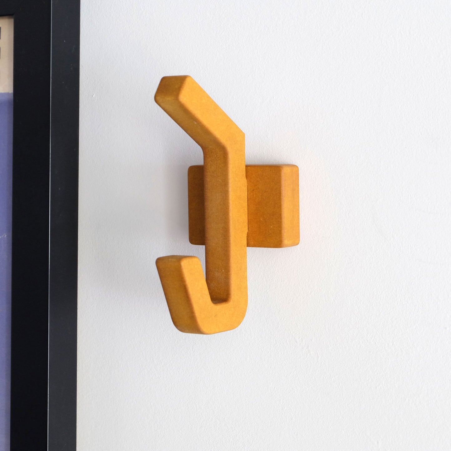 TOPO wooden wall hook - single - various colours