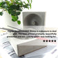 5 star review for the concrete incense holder