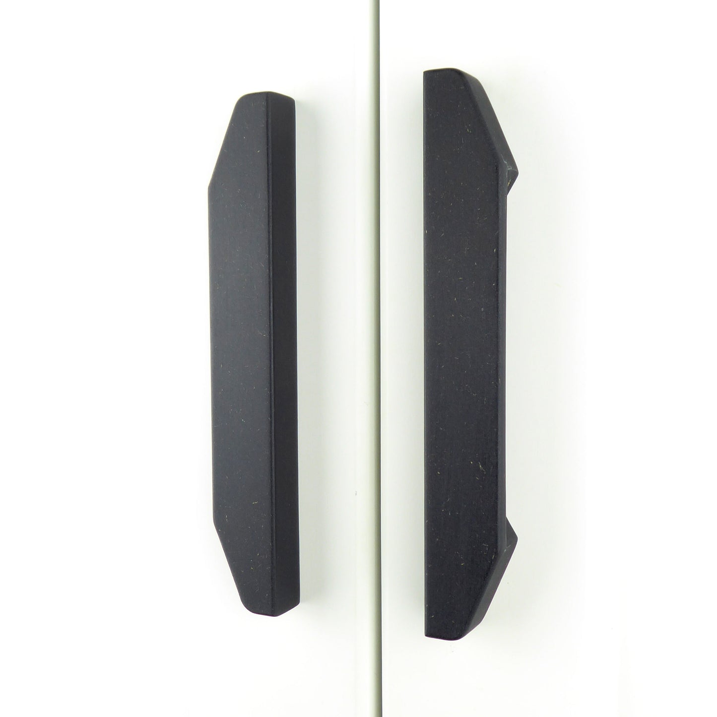 matt black long wardrobe handles