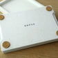 Rectangular concrete valet tray - natural grey or white